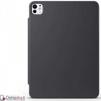 Smart Folio dirbtinės odos atverčiamas dėklas - juodas (Apple Ipad Pro 13 (2024-2025) Smart Folio dirbtinės odos atverčiamas dėklas - juodas (Apple Ipad Pro 13 (2024-2025)